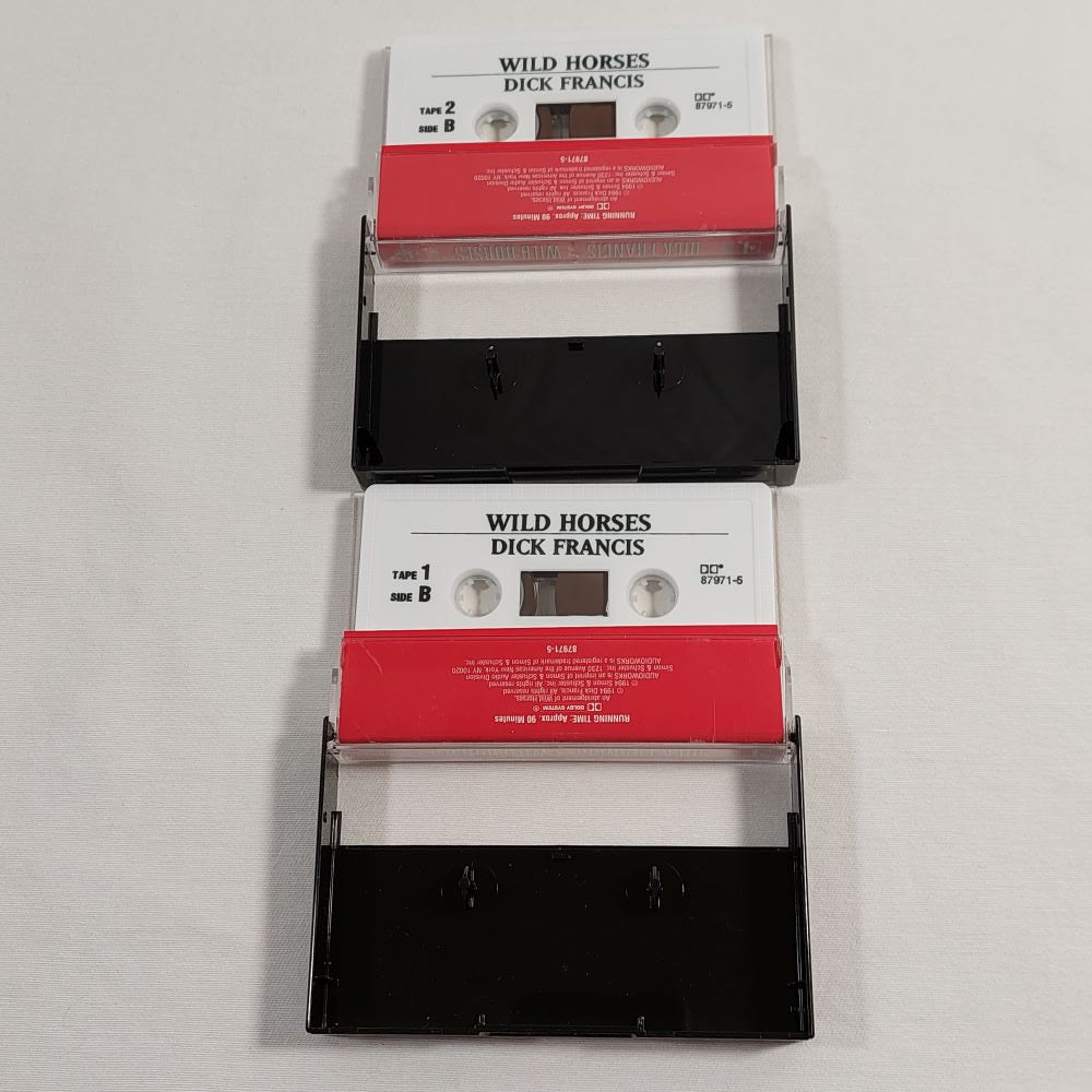 Wild Horses by Dick Francis on Audiobook Cassettes