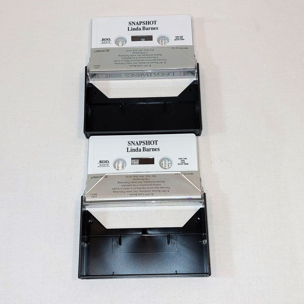 Linda Barnes Snapshot A Carlotta Carlyle Novel Audiobook on Cassette