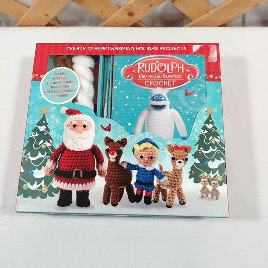 Thunder Bay Press Rudolph The Red-Nosed Reindeer Crochet Kit