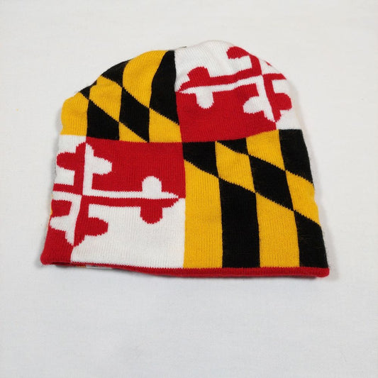 Maryland My Maryland Reversible Beanie - Maryland Flag/USA Flag