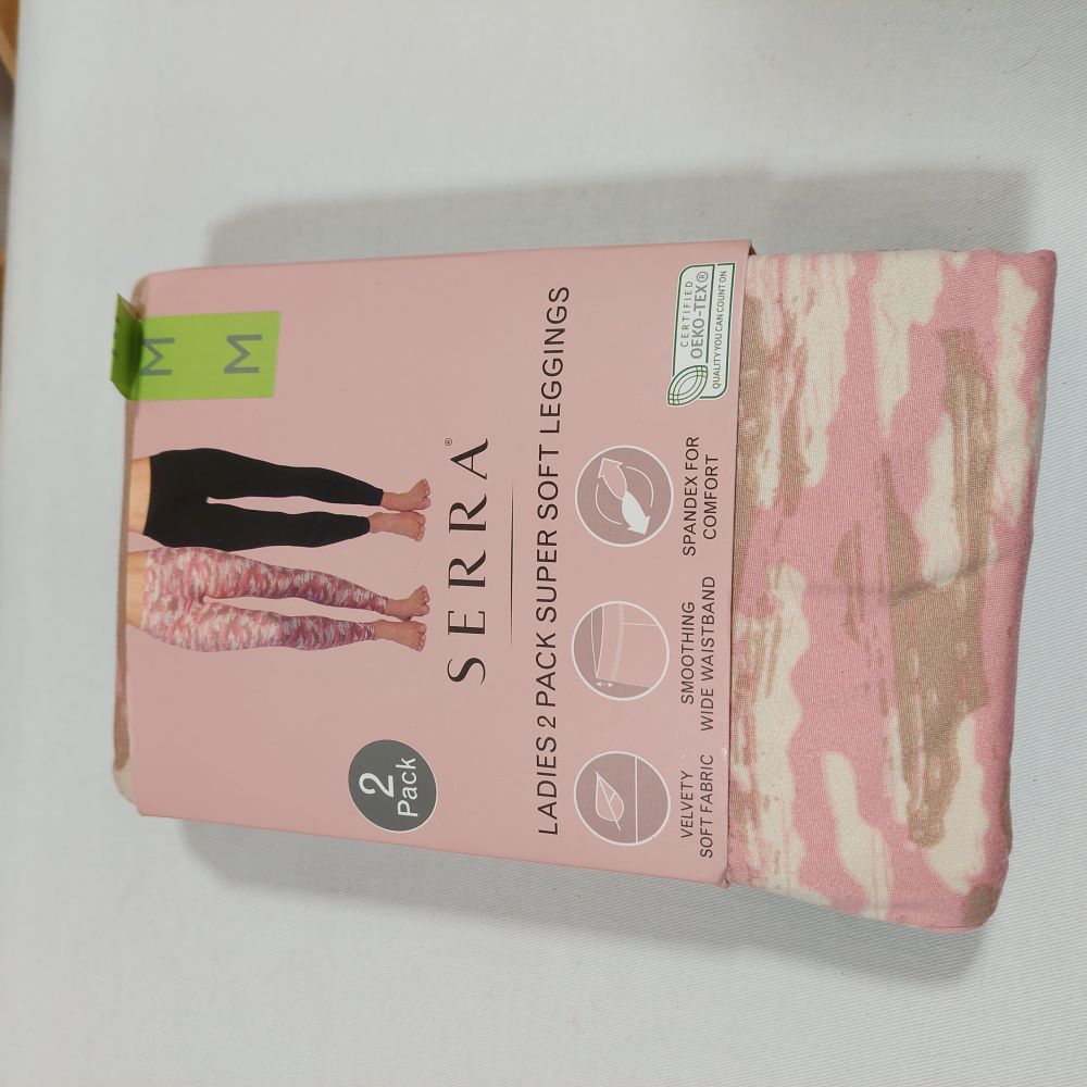 Serra Ladies 2-Pack Super Soft Leggings