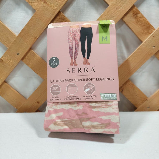 Serra Ladies 2-Pack Super Soft Leggings