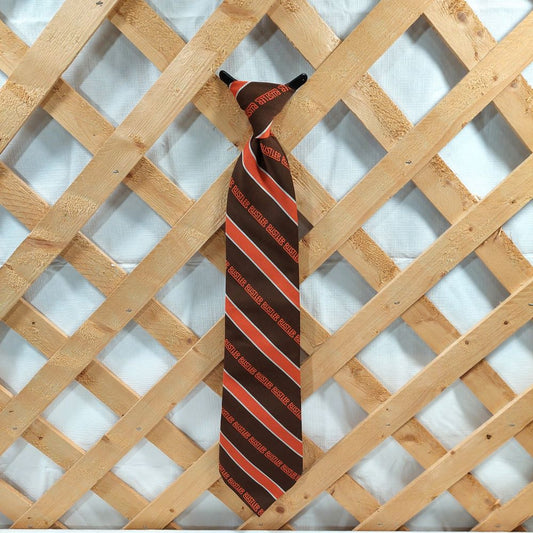 Rustler Steakhouse Novelty Clip-On Tie Vintage 1970's