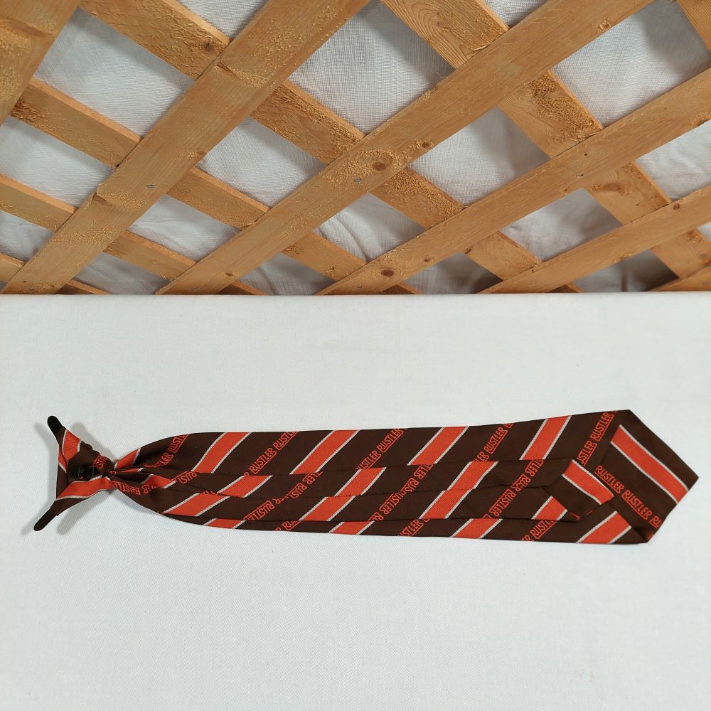 Rustler Steakhouse Novelty Clip-On Tie Vintage 1970's