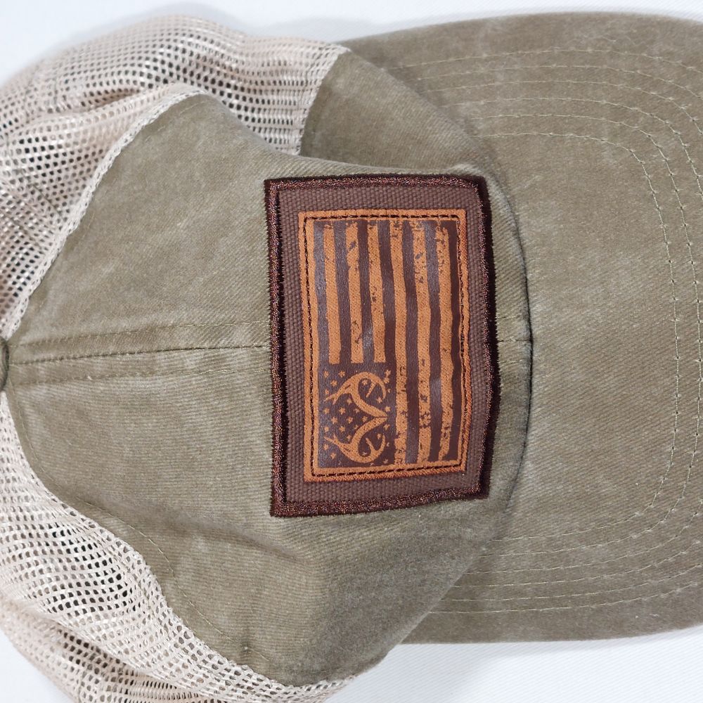 Realtree Headwear Adjustable Flag Patch Cap