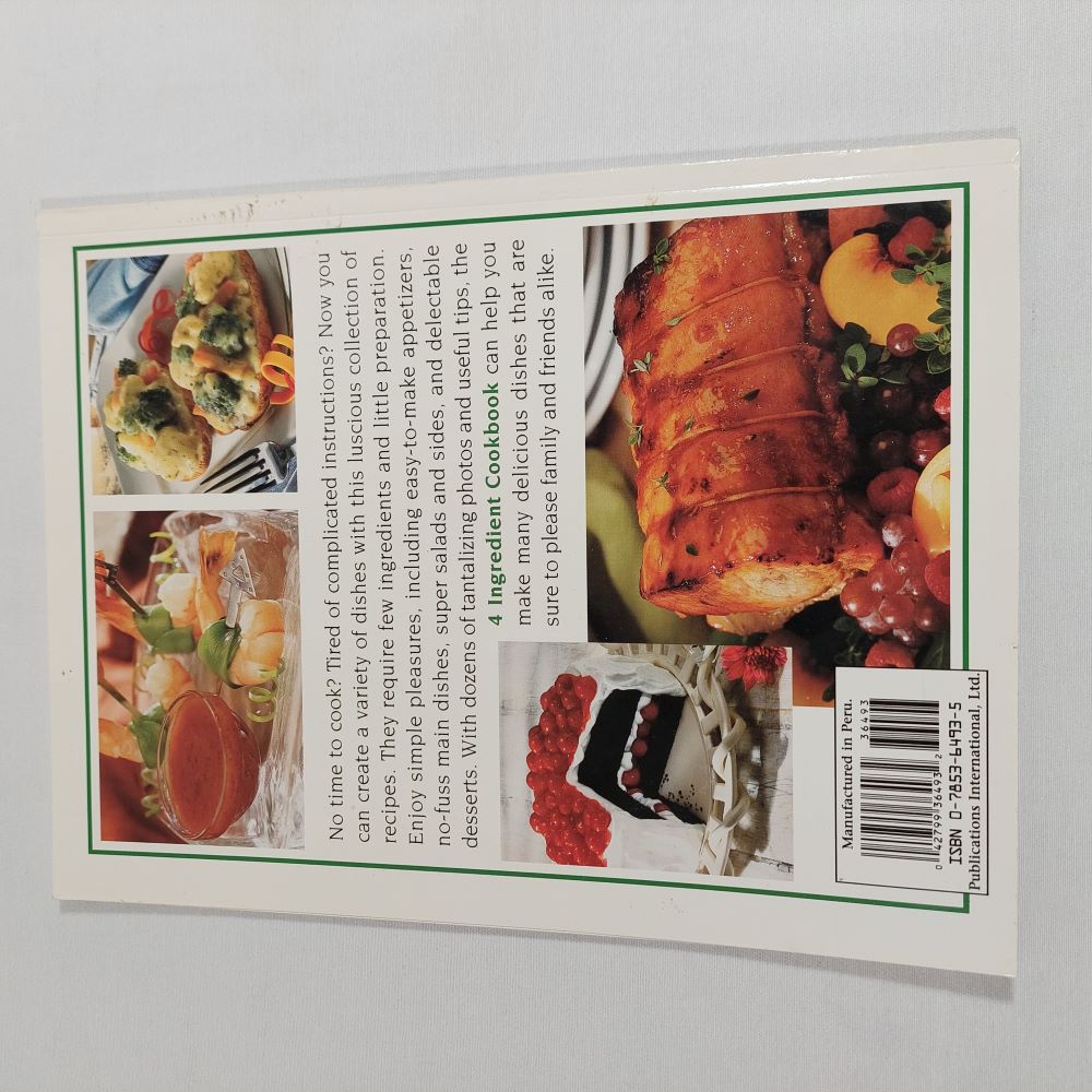 4 Ingredient Cookbook