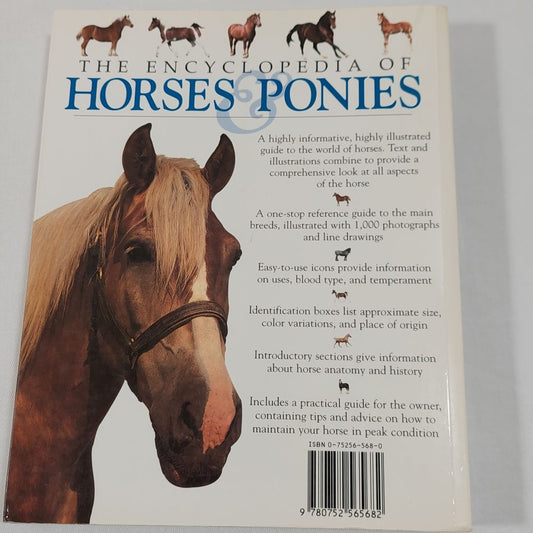 The Encyclopedia of Horses Ponies by Tamsin Pickeral