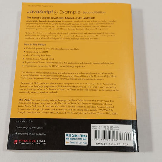 JavaScript by Example, Second Edition by Ellie Quigley