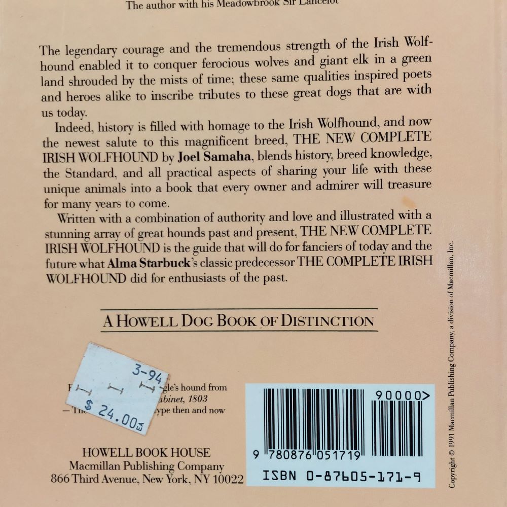 The New Complete Irish Wolfhound by Joel Samaha