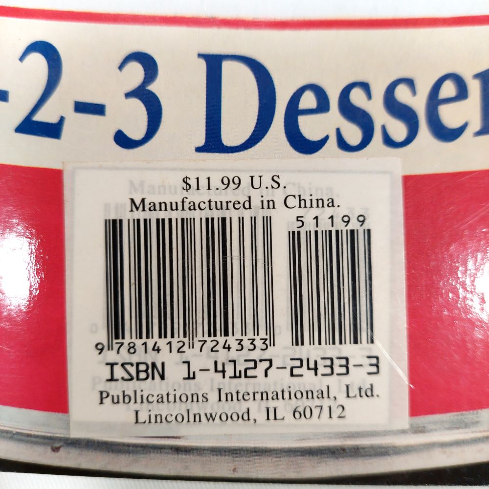 Eagle Brand 1-2-3 Dessert Cookbook