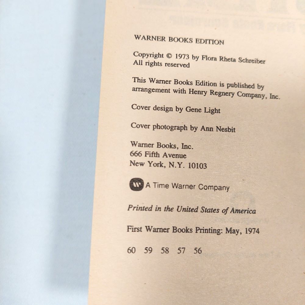 Sybil by Flora Rheta Schreiber Paperback Book