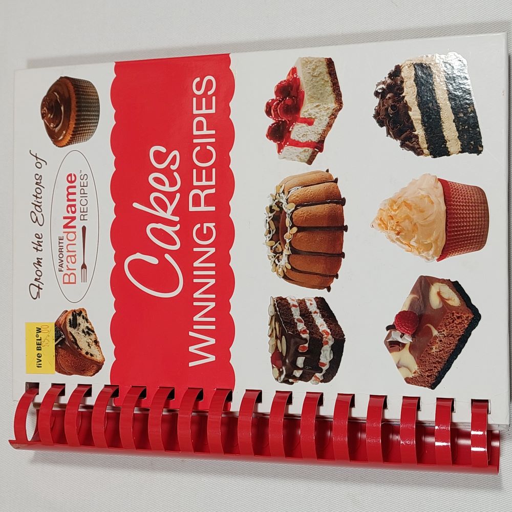 Cakes Winning Recipes Spiral-Bound Cookbook