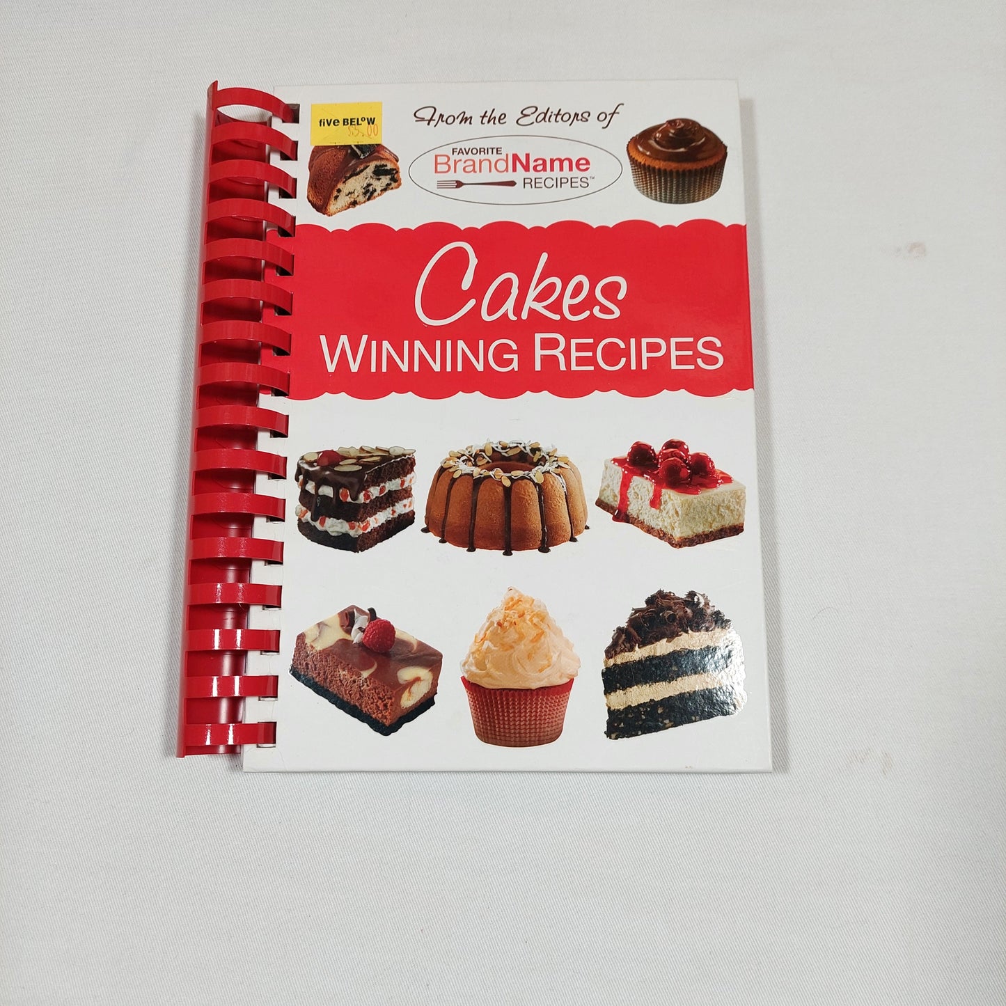 Cakes Winning Recipes Spiral-Bound Cookbook