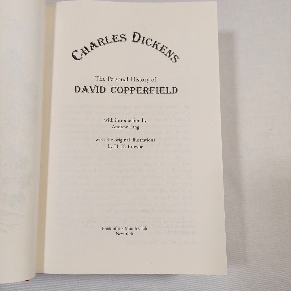Charles Dickens The Personal History of David Copperfield