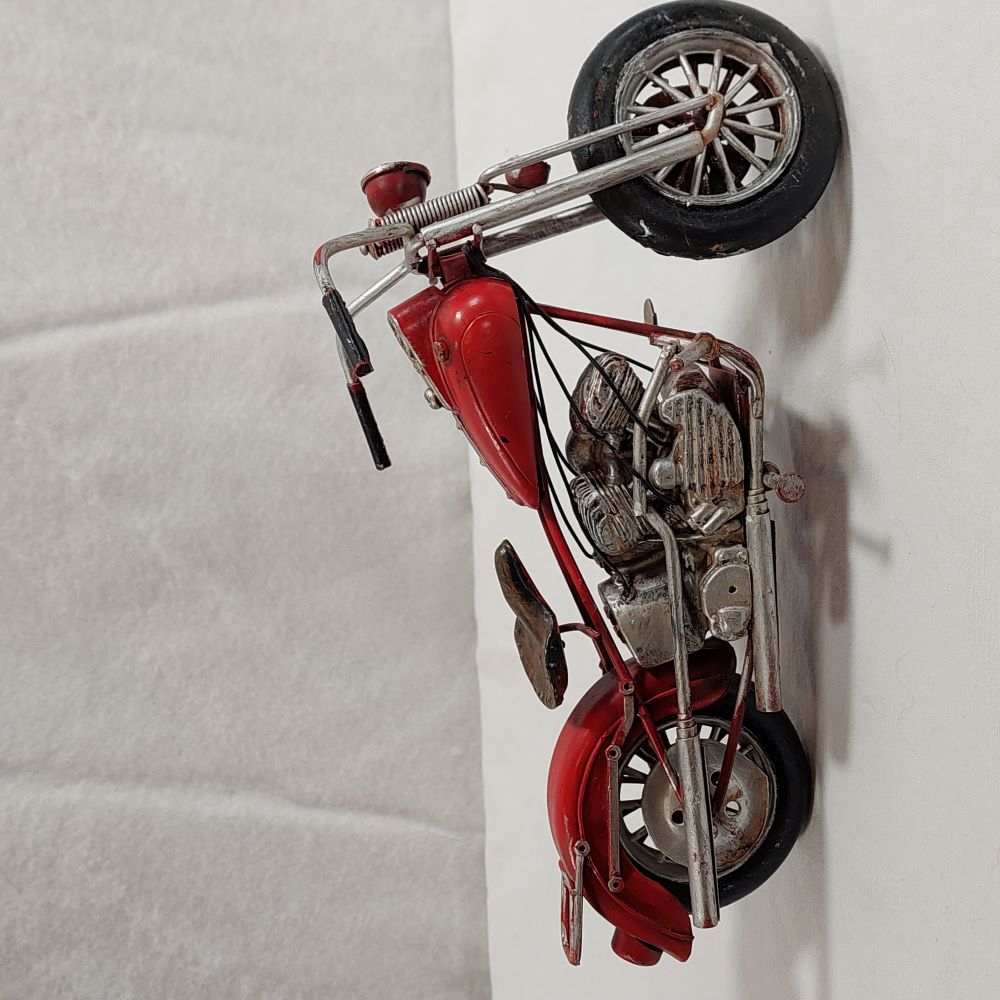 Motorcycle Figurine Table Decor
