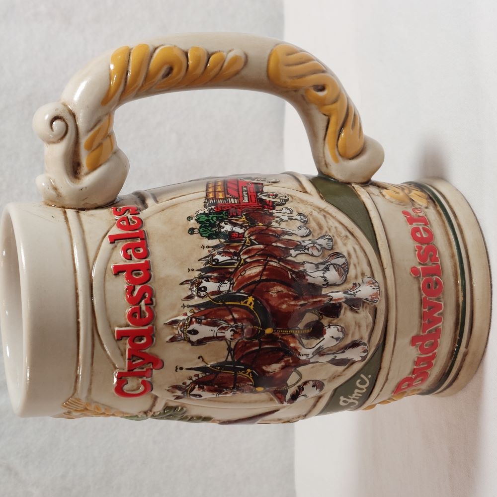 Budweiser Clydesdale Mugs Set of 2
