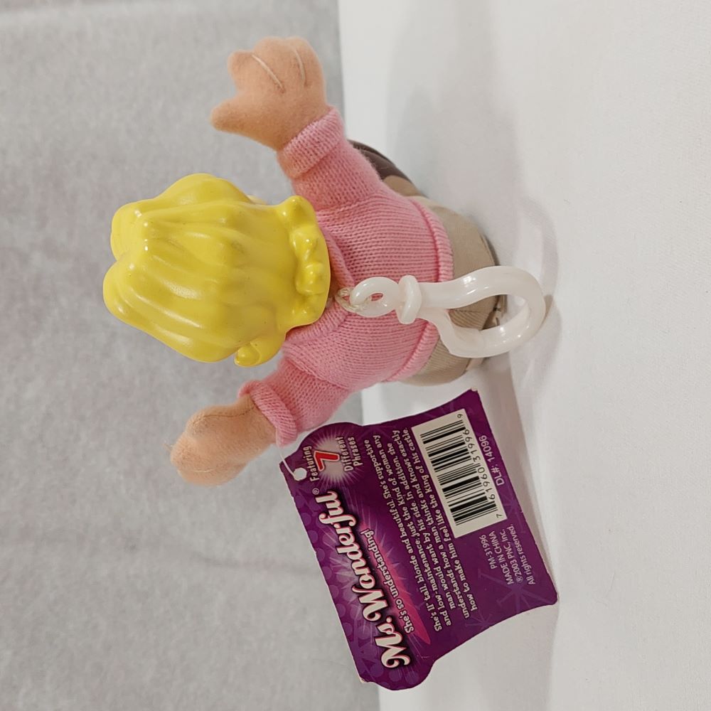 Ms. Wonderful Doll Novelty Key Chain