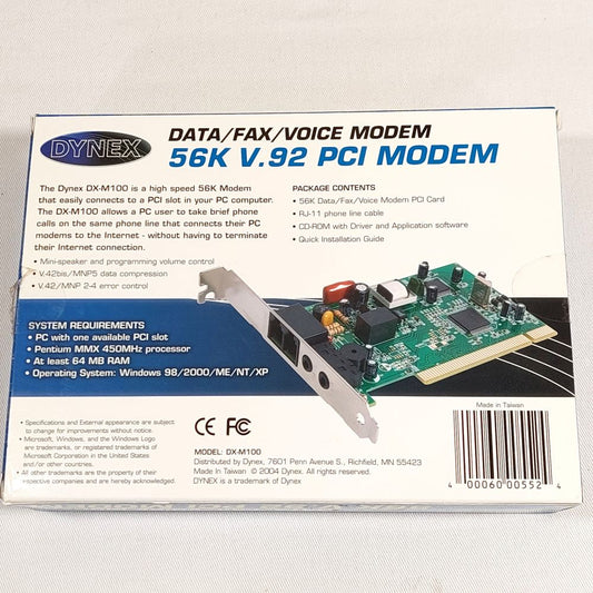 DYNEX Data/Fax/Voice Modem
