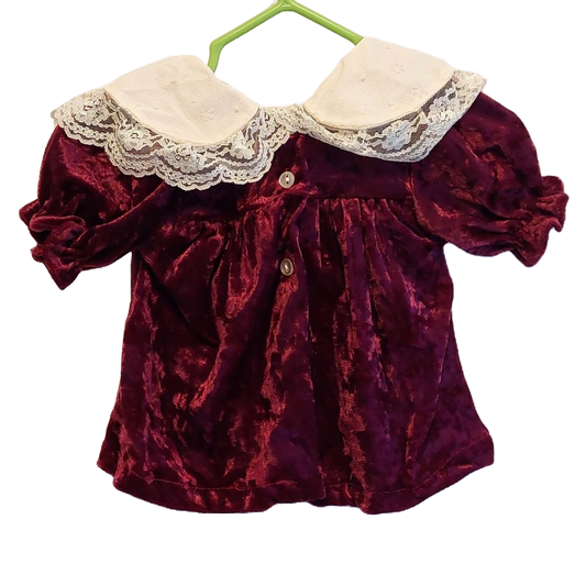 Cradle Togs Vintage 2-Piece Dress & Bloomer Set Infant Girls 0-6 Months