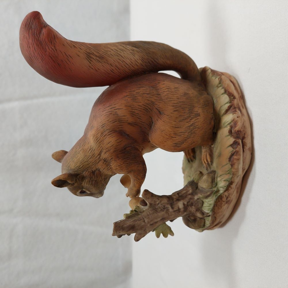 Lefton Squirrel with Acorn Figurine