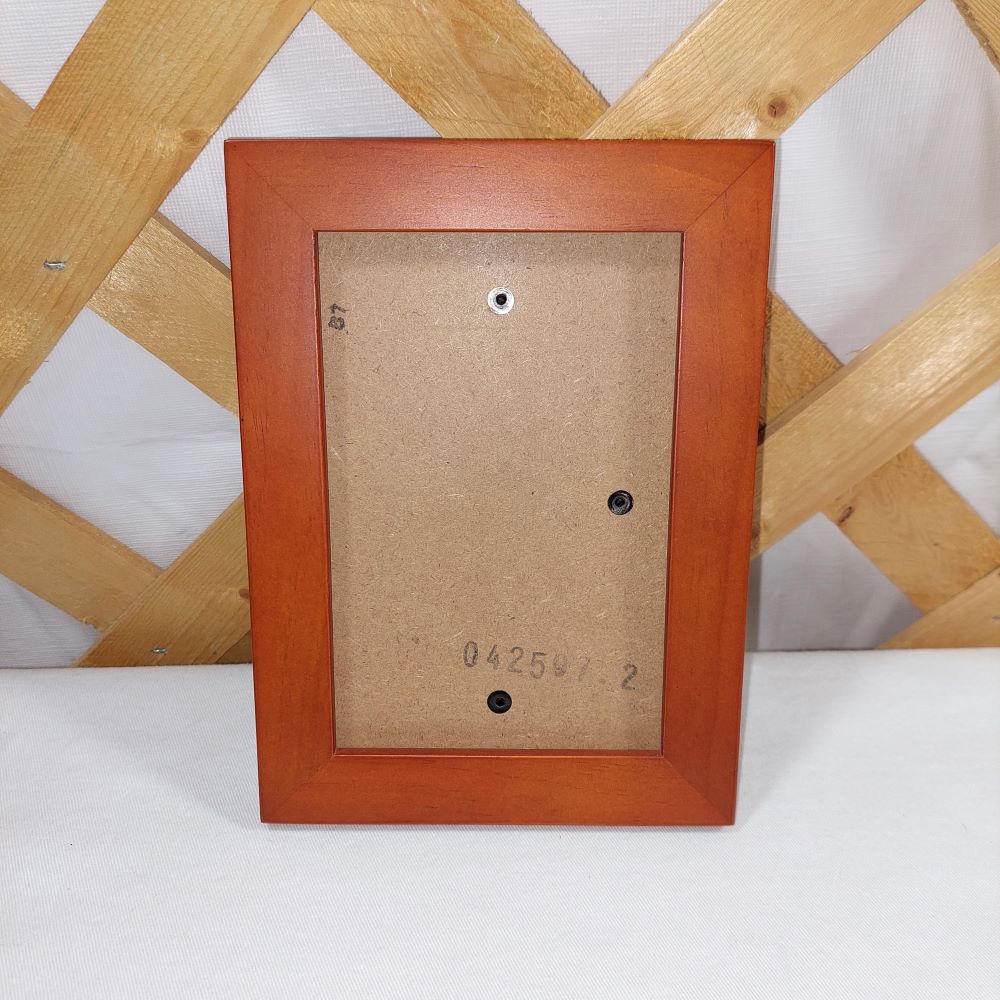 The Weston Gallery Linear Walnut 4 x 6 Picture Frame