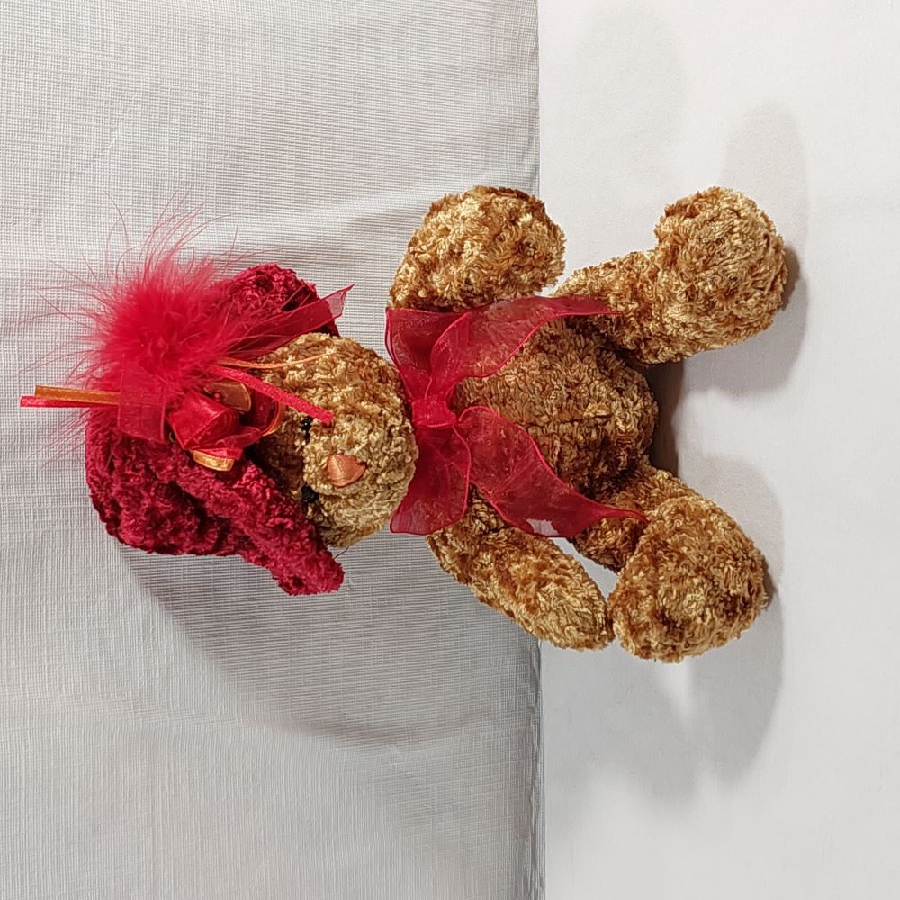Dan Dee Collector's Choice Teddy Bear with Fancy Red Hat