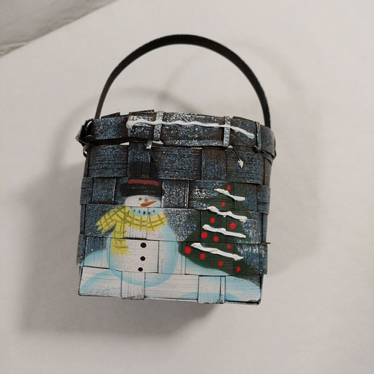 Snowman Basket