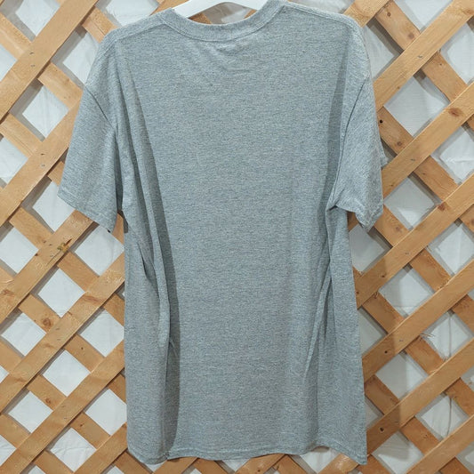 Holiday Graphic T-Shirt with Snowman Decal Adult Size Medium