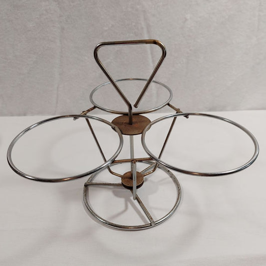 Vintage Metal Condiment Caddy