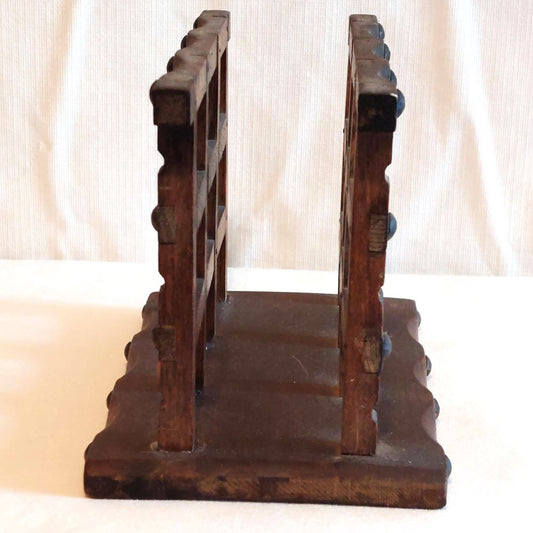 Vintage Holmar Wooden Napkin Holder