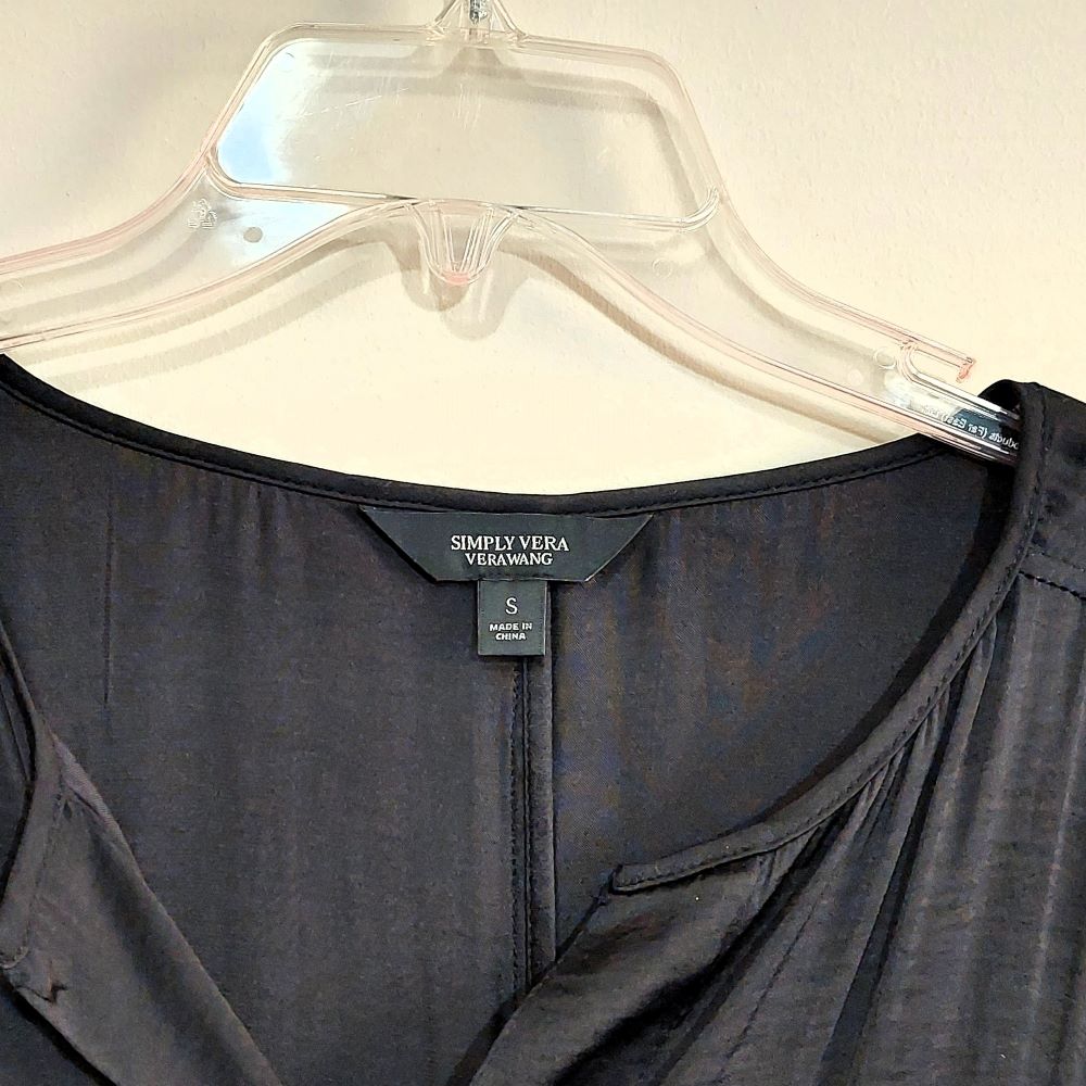 Simply Vera Vera Wang Northern Escape Tunic Top Women's Size Small