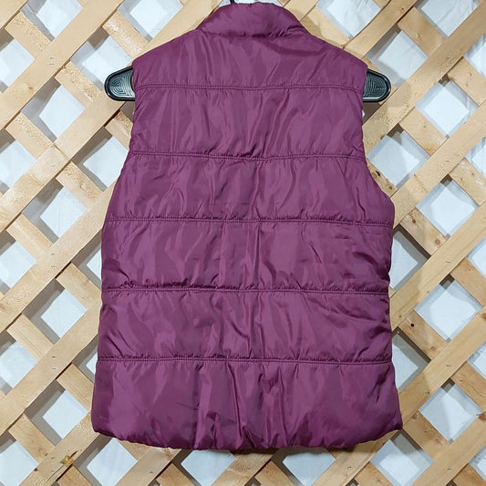 American Eagle Outfitters Purple Puffer Vest Women's Size M/M