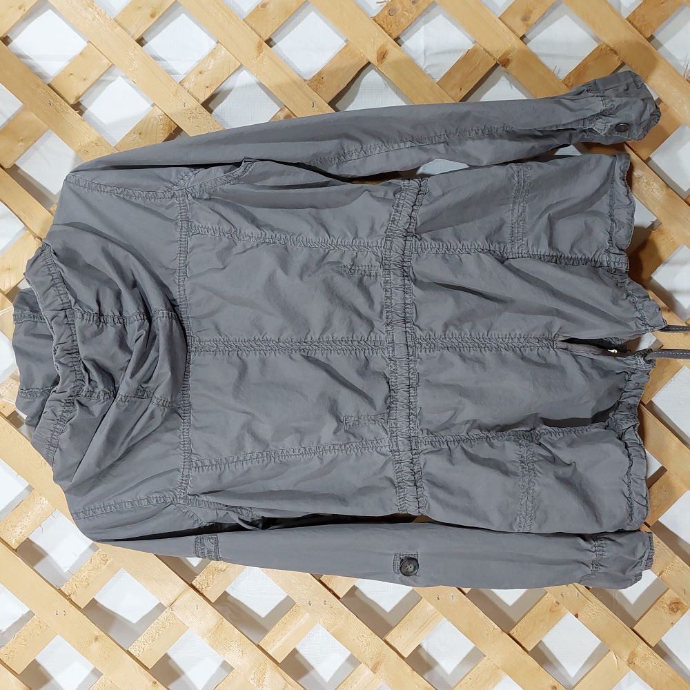Abercrombie & Fitch Gray Jacket Juniors Size L