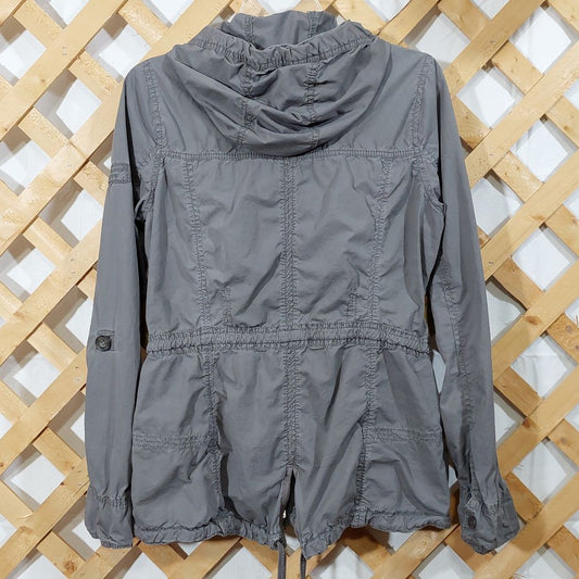 Abercrombie & Fitch Gray Jacket Juniors Size L