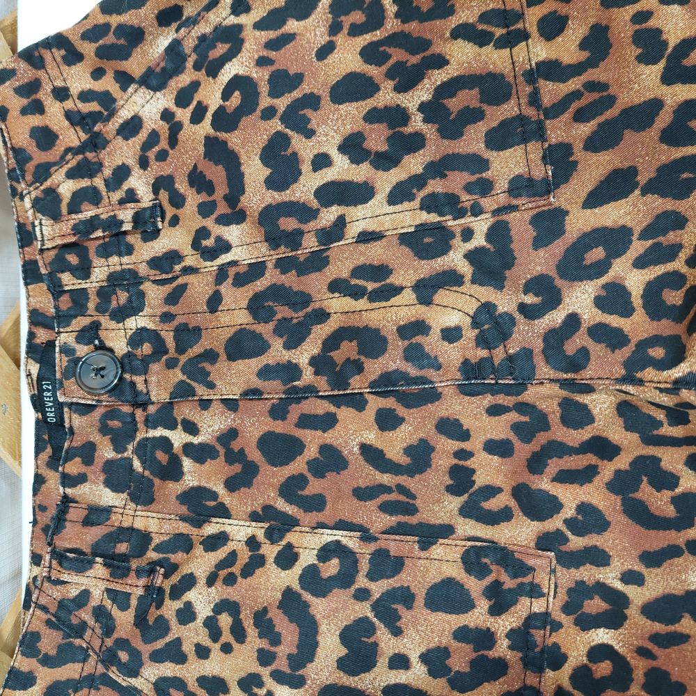 Leopard Print Shorts Forever 21 Women's Size XS