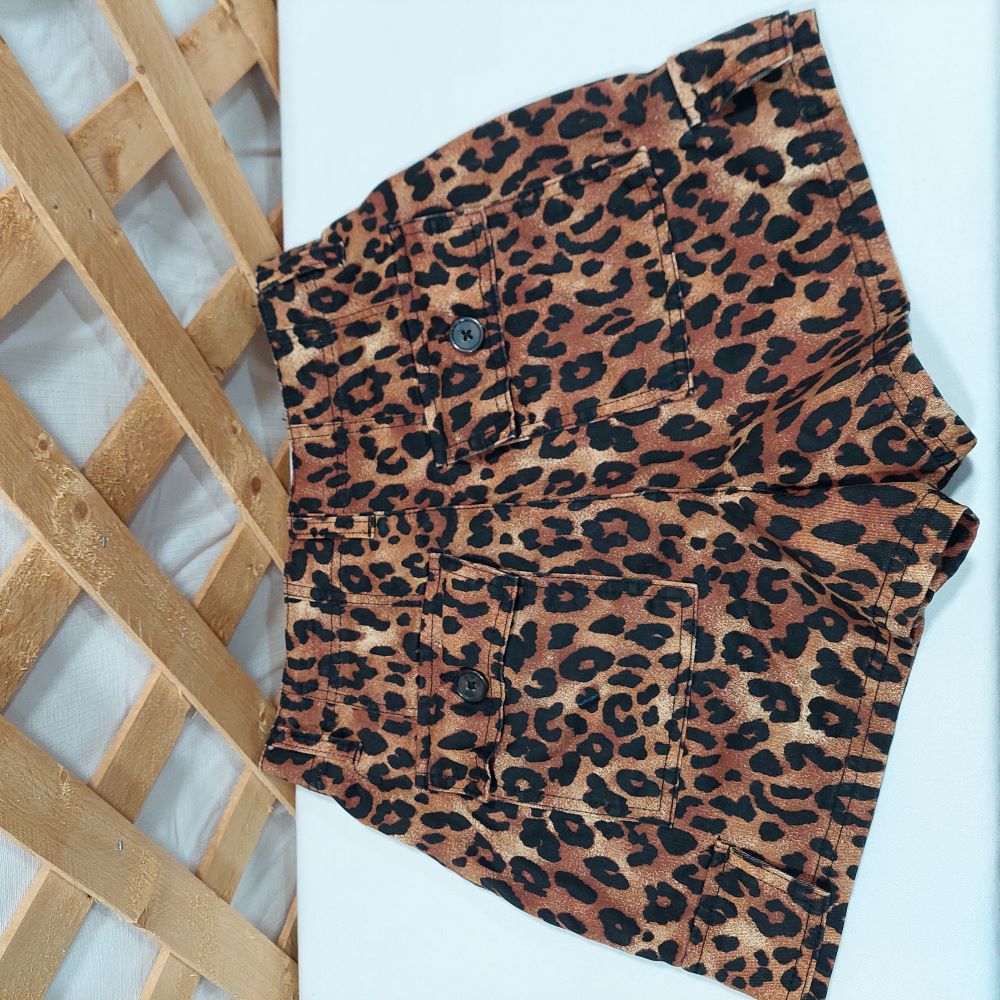 Leopard Print Shorts Forever 21 Women's Size XS