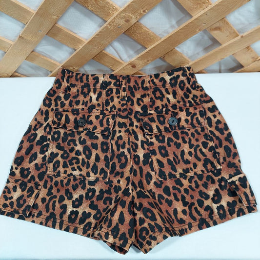 Leopard Print Shorts Forever 21 Women's Size XS