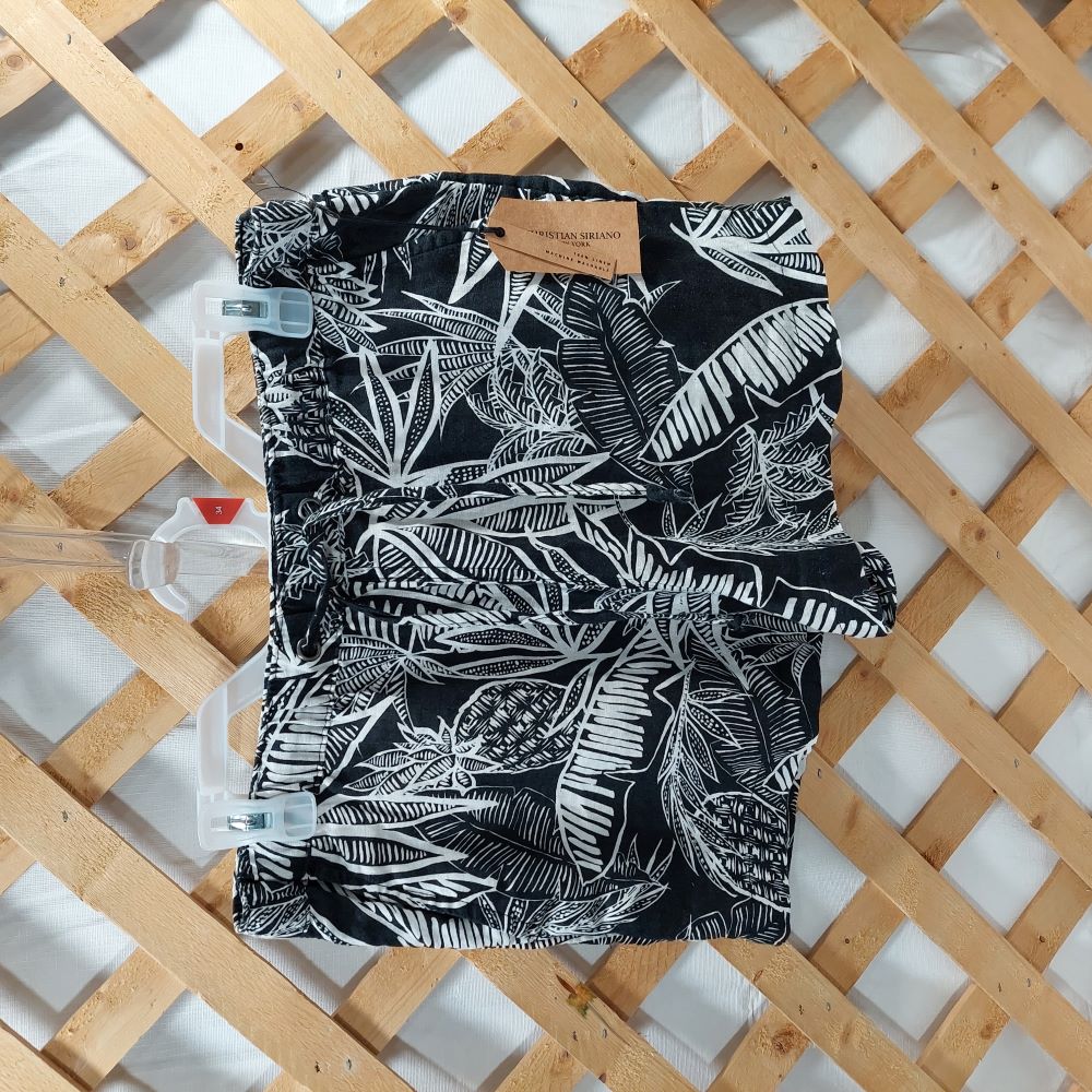 Christian Siriano Tropical Theme Shorts Women's Size Medium