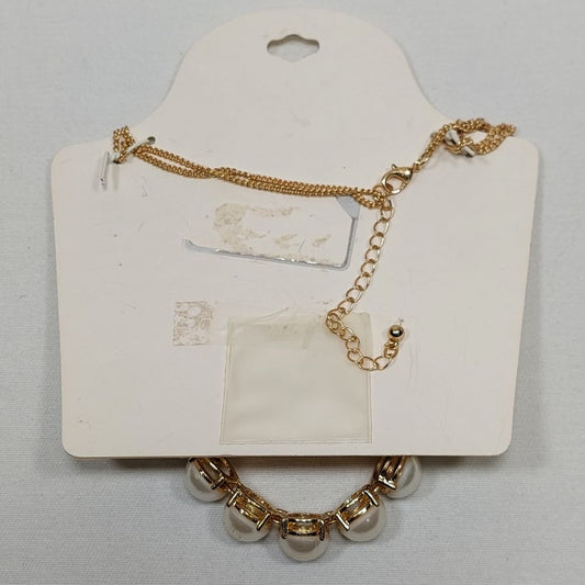 LC Lauren Conrad Faux Pearl Necklace Costume Jewelry