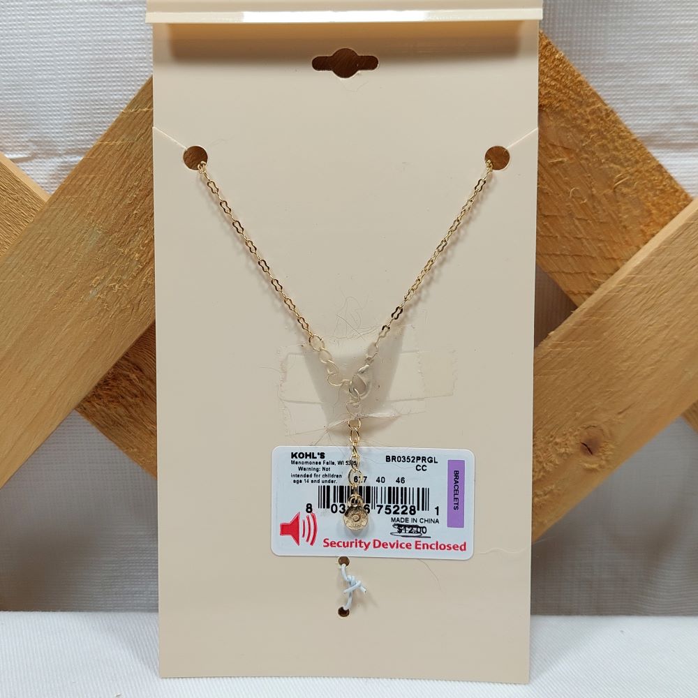 LC Lauren Conrad Peanut Chain Ring-to-Wrist Bracelet