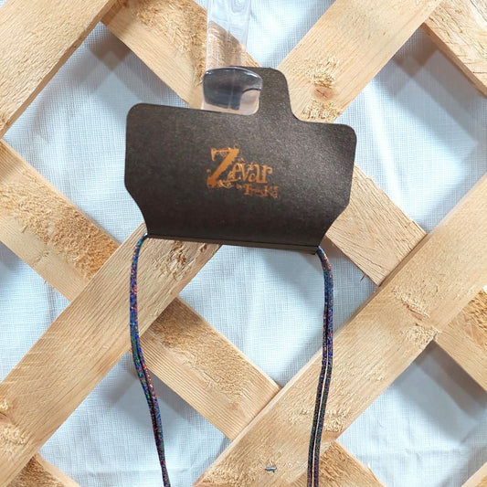 Zevar by Treska Stone Necklace & Earrings Set