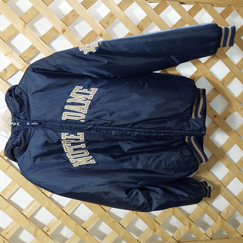 Russell Athletic Notre Dame Jacket with Hood Men's Size M