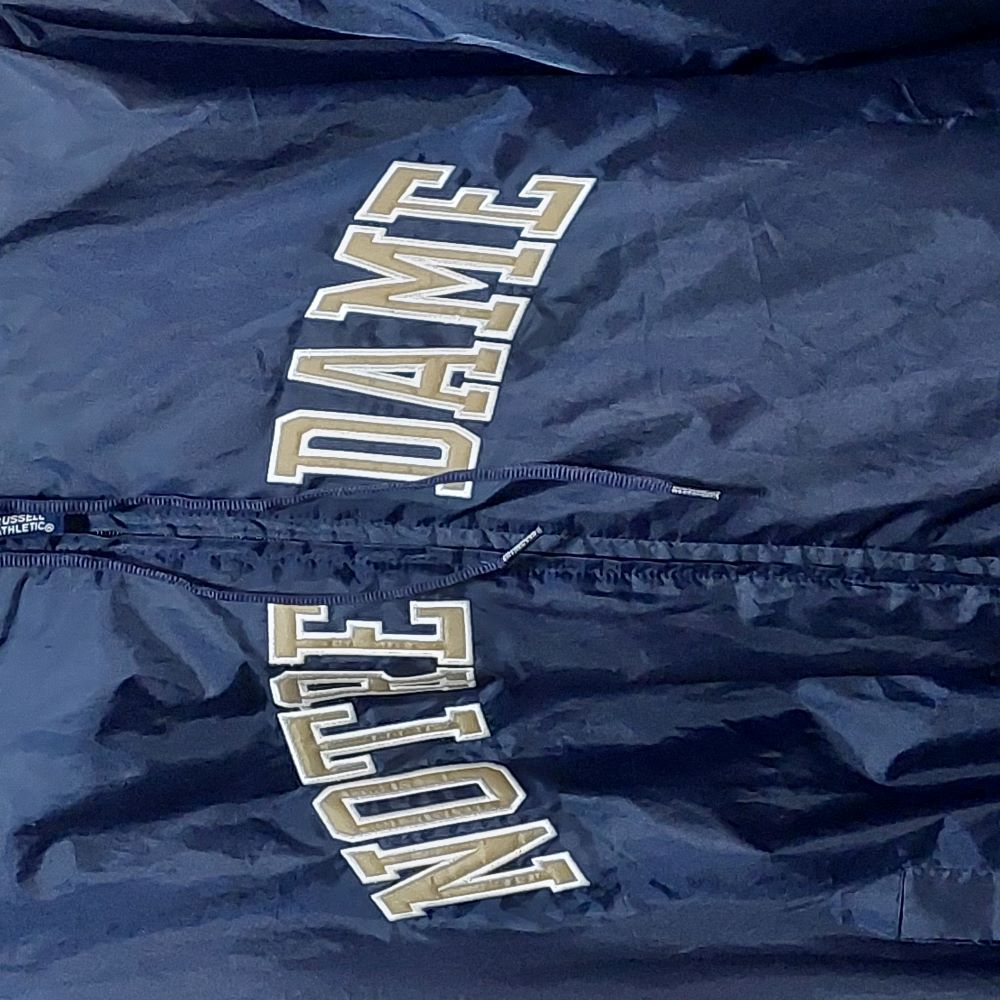 Russell Athletic Notre Dame Jacket with Hood Men's Size M
