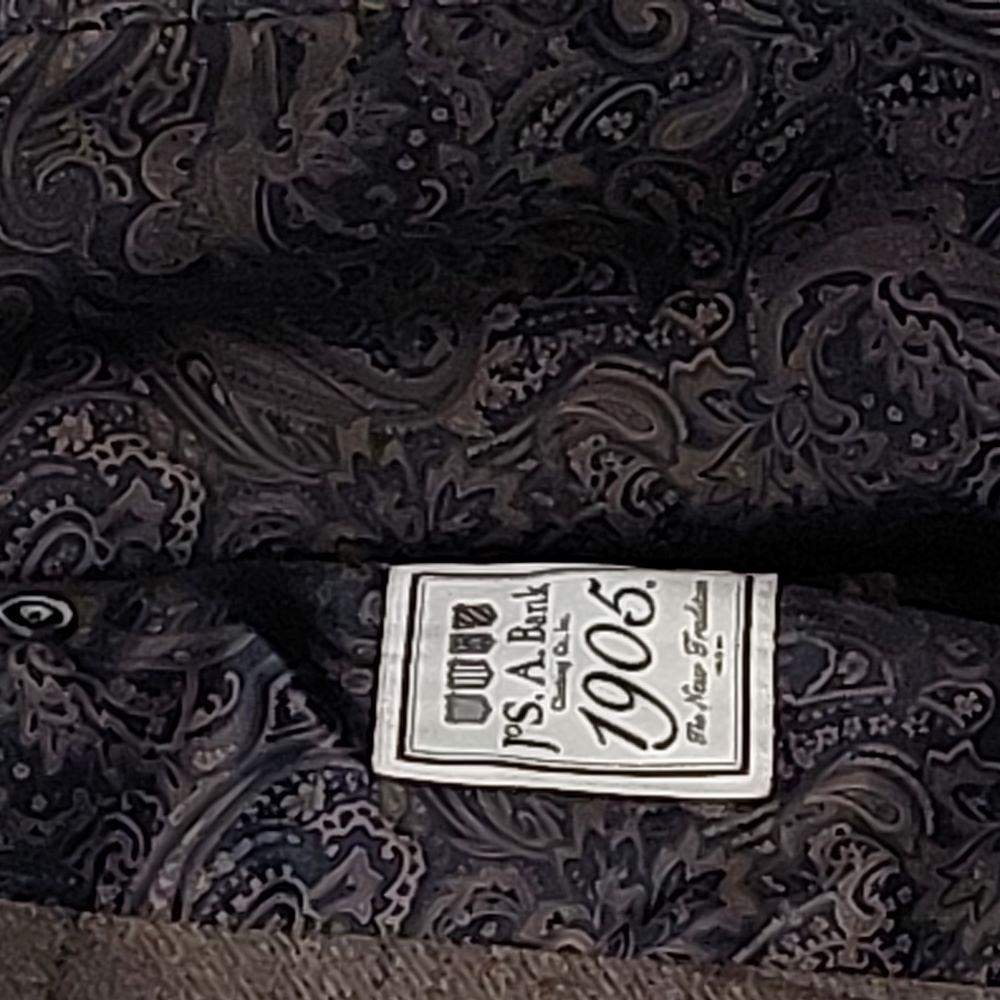 Jos. A. Bank 1905 Sportcoat Men's Size 46R Brown Tweed