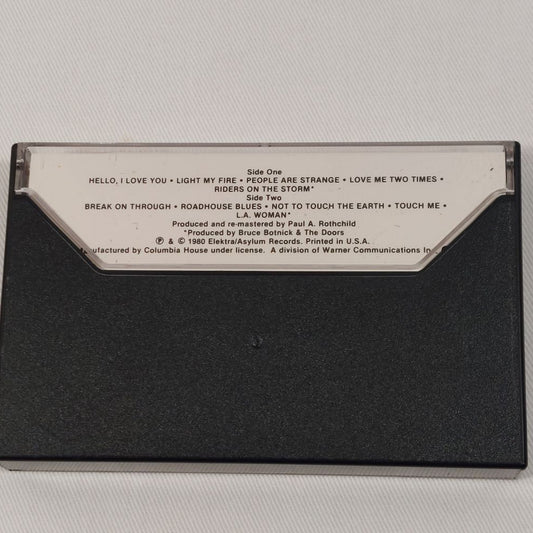 The Doors Greatest Hits on Cassette 1980