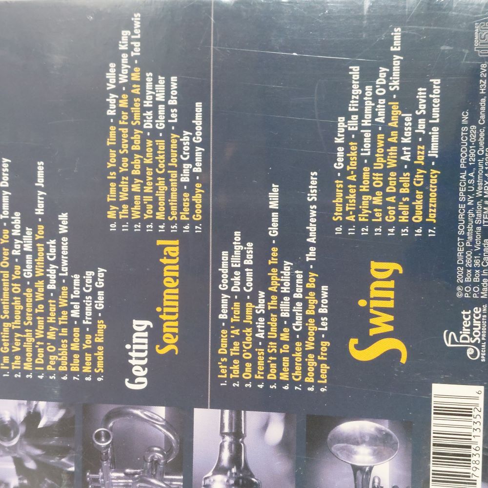 Big Band 70 Track MegaPack CD Set 2002