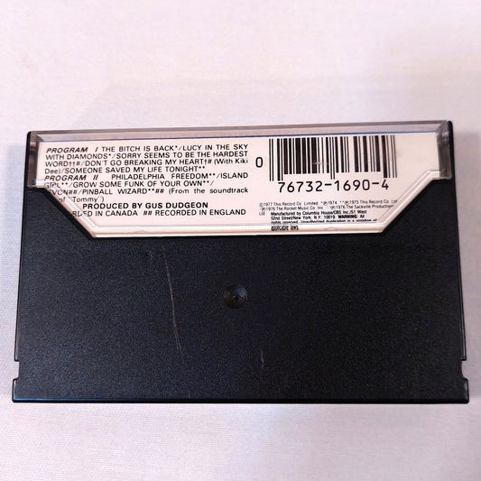 Elton John's Greatest Hits Volume II on Cassette 1976