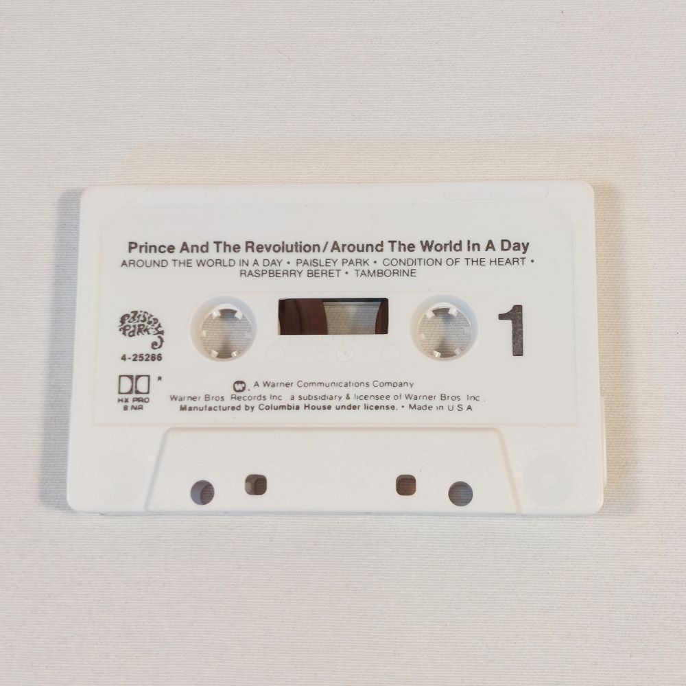 Prince and the Revolution Around the World in a Day Cassette