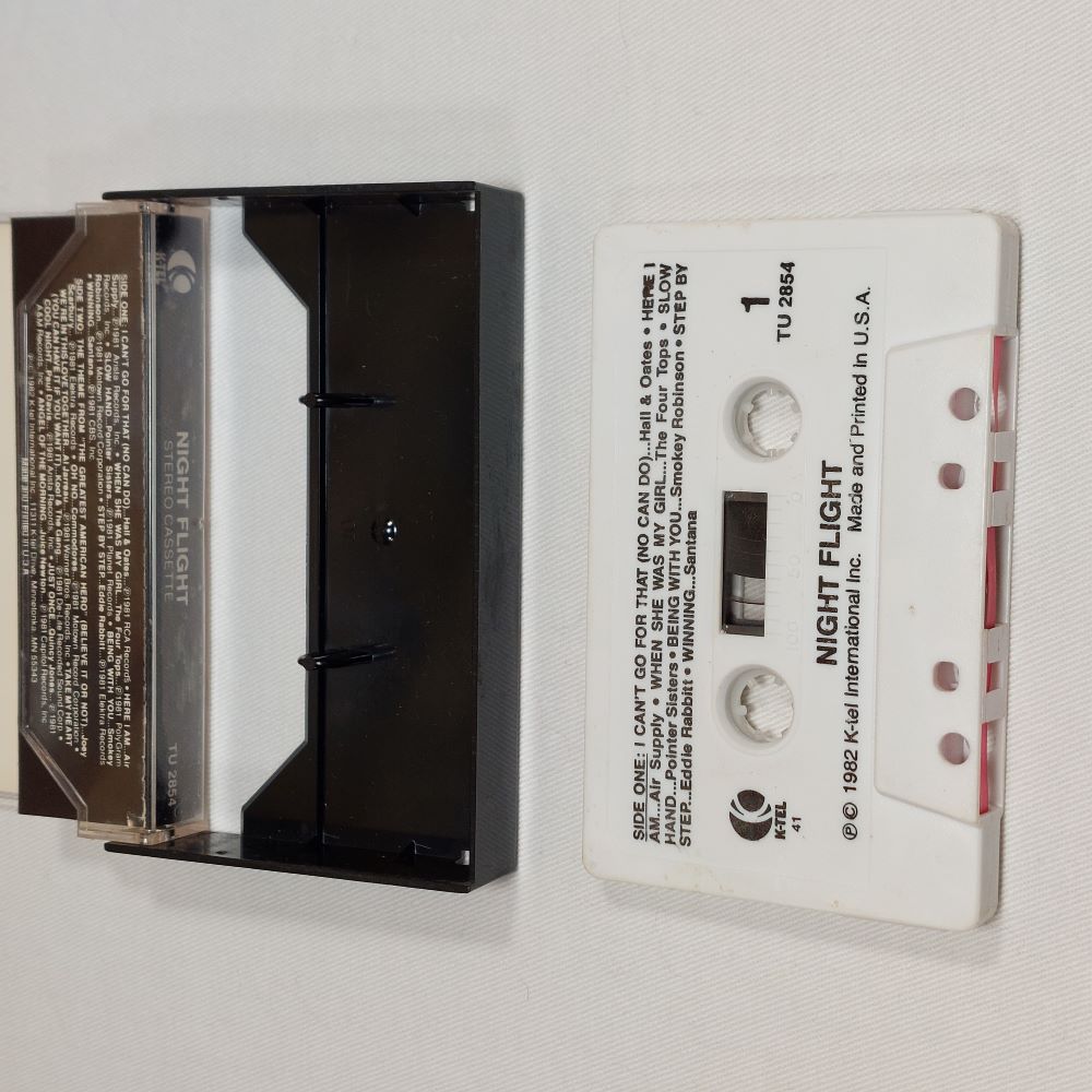 Night Flight Music Cassette Tape 1982