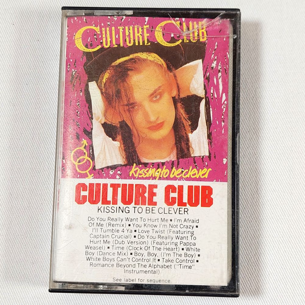 Culture Club Kissing To Be Clever Music Cassette